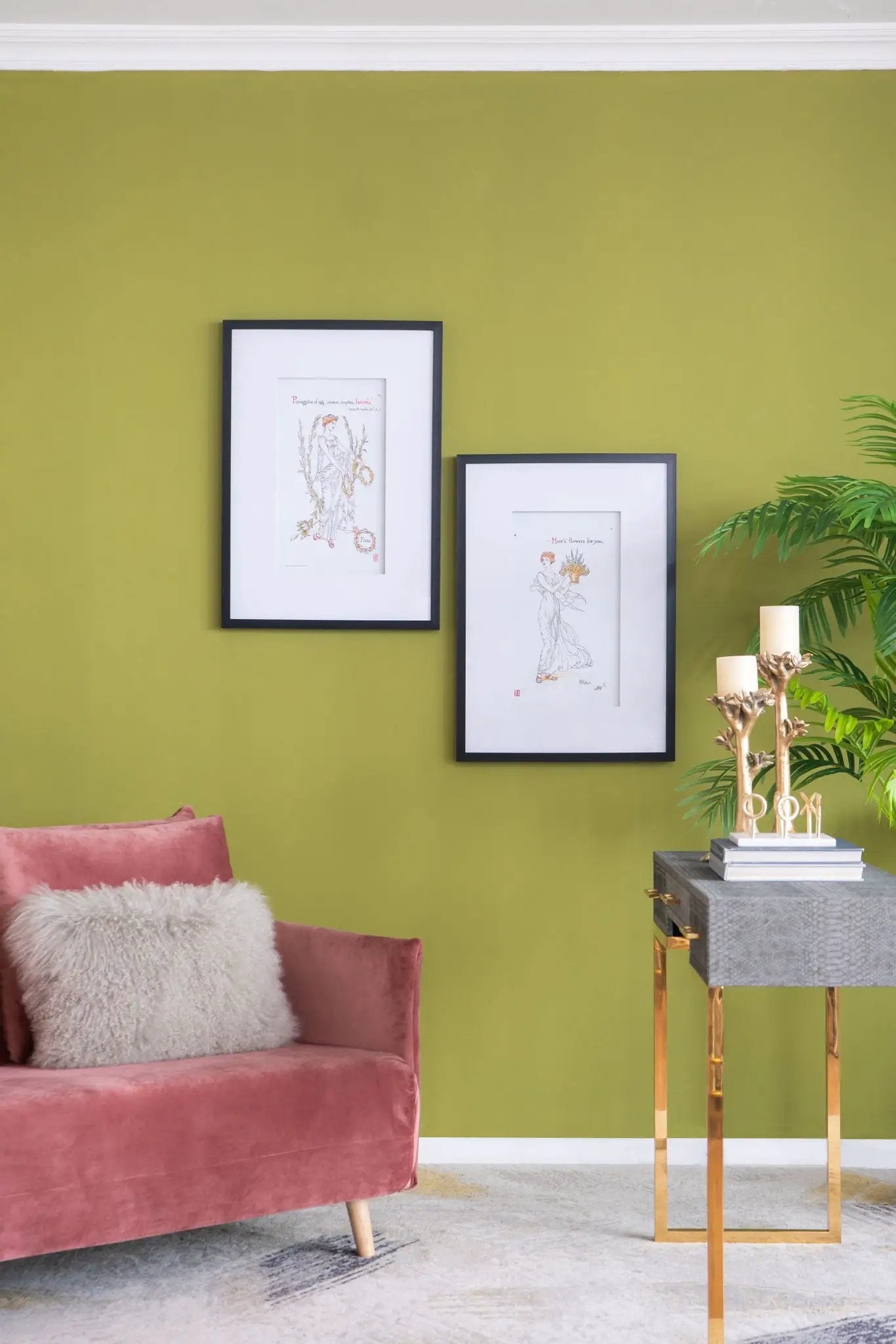 Wall Arts (Set of 2) - Black White by Unique Piece Furniture