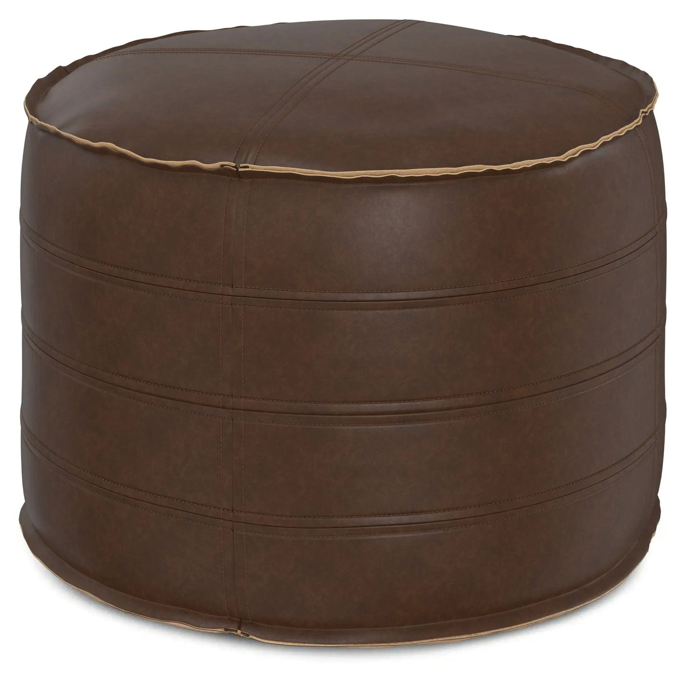 Brody - Round Pouf by HouseOfZazla