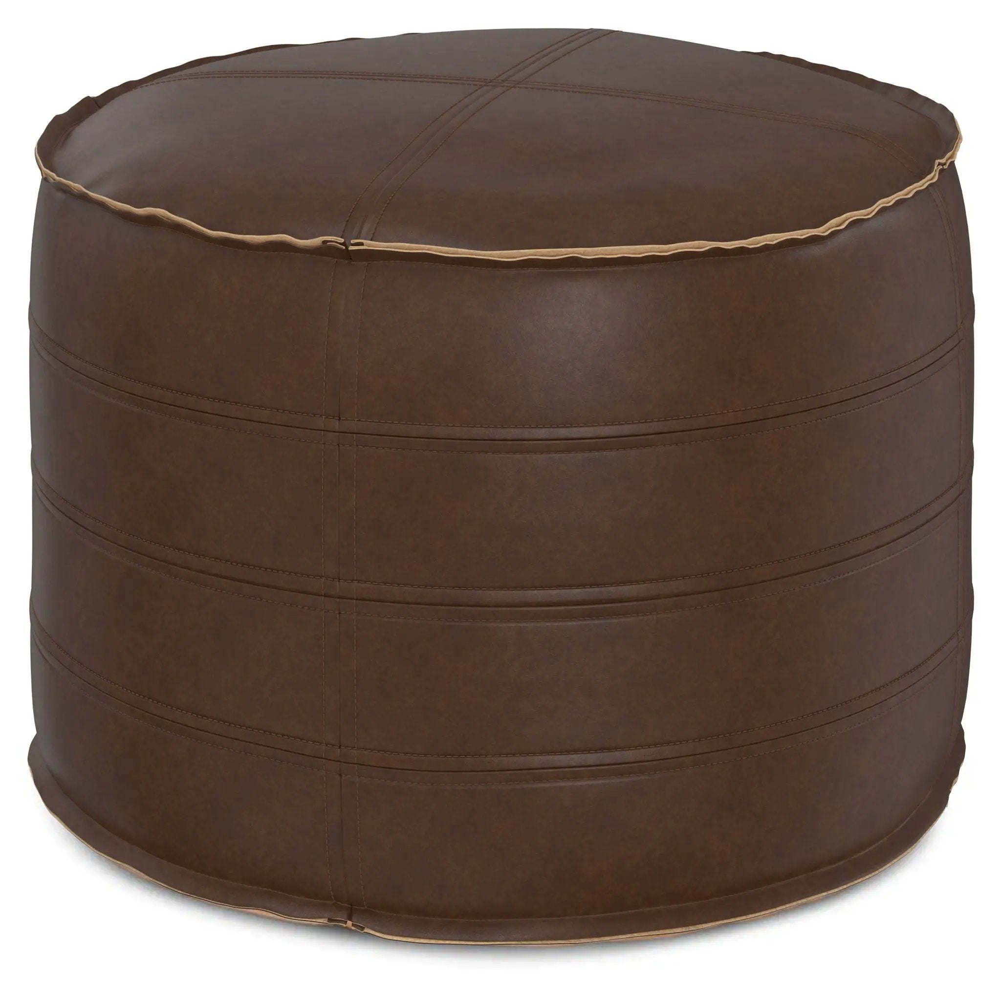 Brody - Round Pouf by Unique Piece Furniture