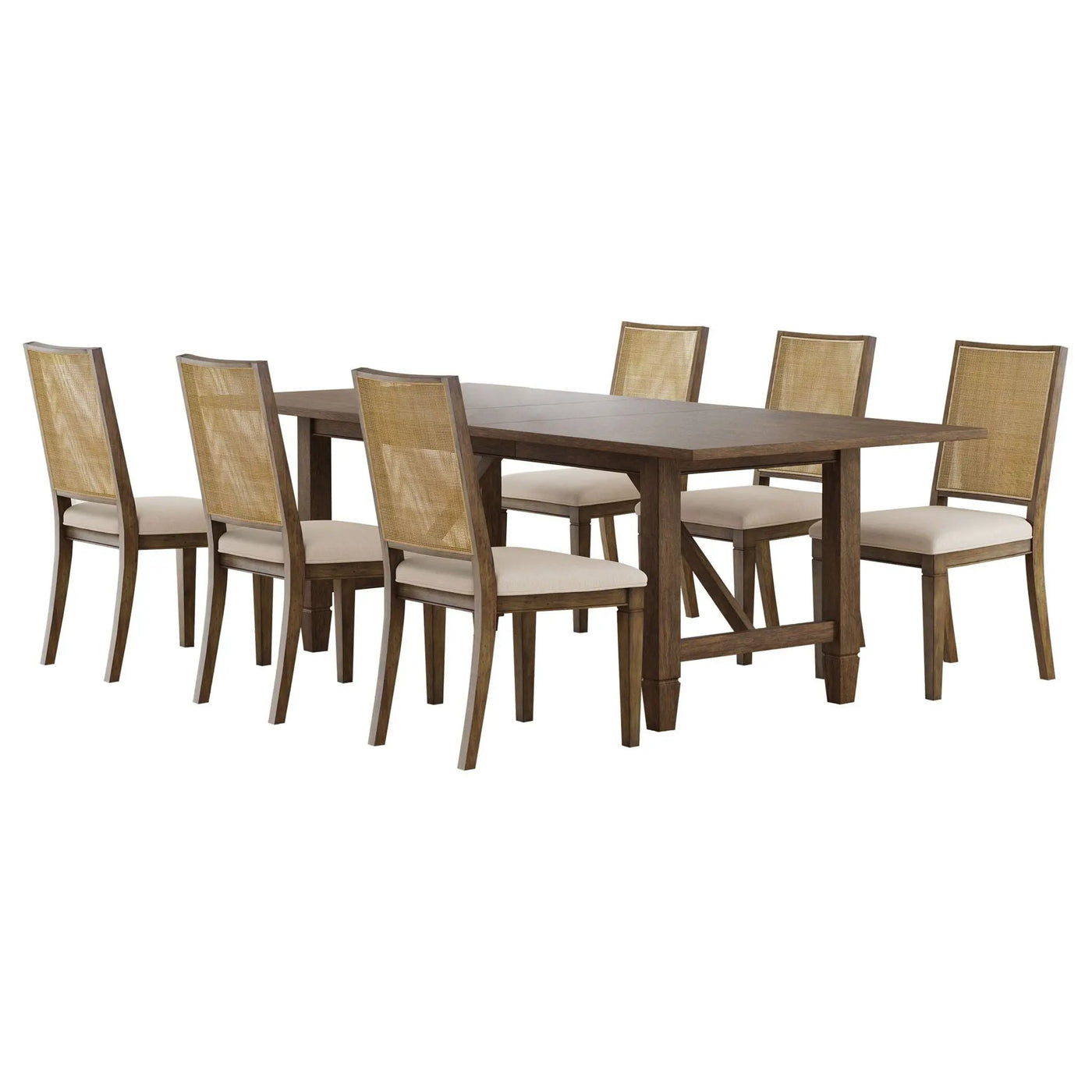 Jamie - Rectangular Dining Table Set by HouseOfZazla