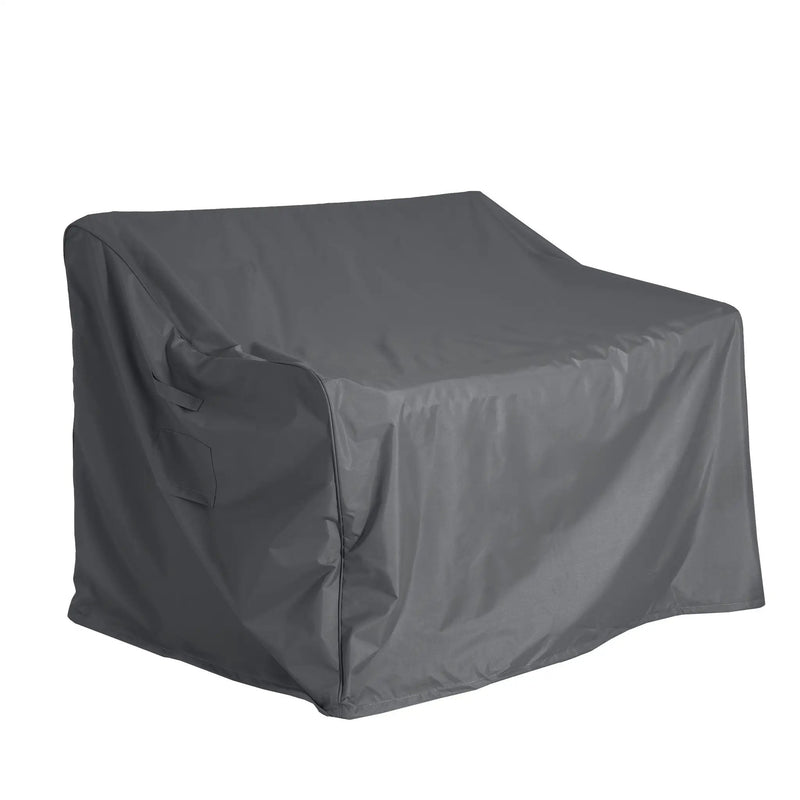 Shield Outdoor Loveseat Sofa Cover Dark Gray by HouseOfZazla