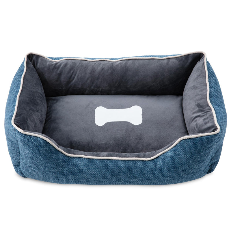 Small Dog Bed with Anti-Slip Bottom and Washable Cover by HouseOfZazla