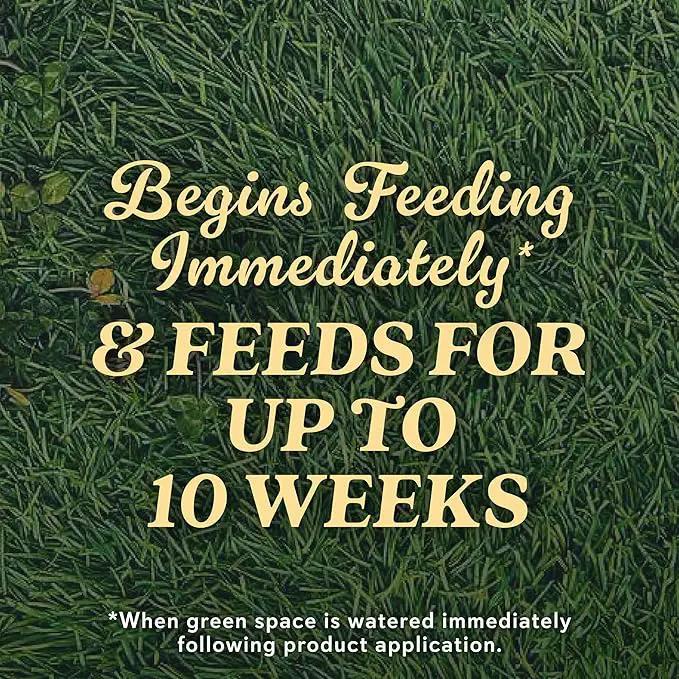 O.M. Scott and Sons Natural Grass Food, Food for Lawns, Fertilizes for up to 10 Weeks, Covers up to 2,000 sq. ft., 12.72 lbs., 2-Pack by GreenHaven Gardens
