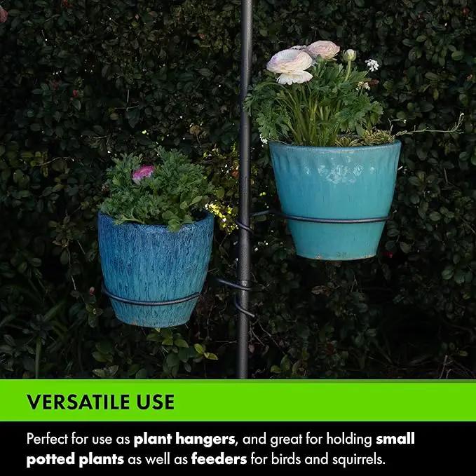 Yard Butler Yard Tree Supplies - Beautiful Home Decor for Garden, Lawn, or Indoors - Perfect for Hanging Plants, Bird Feeders, Laterns, or Wind Chimes, Tree Ring by GreenHaven Gardens