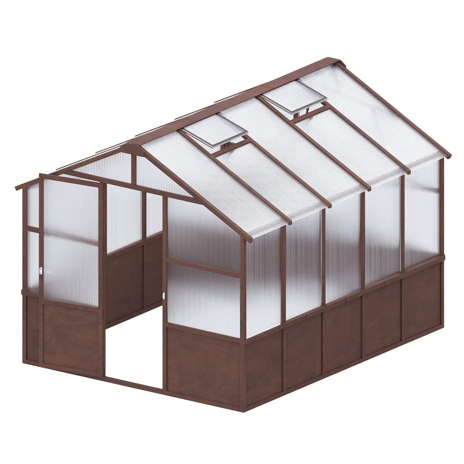 8x10 FT Greenhouse Kit by HouseOfZazla