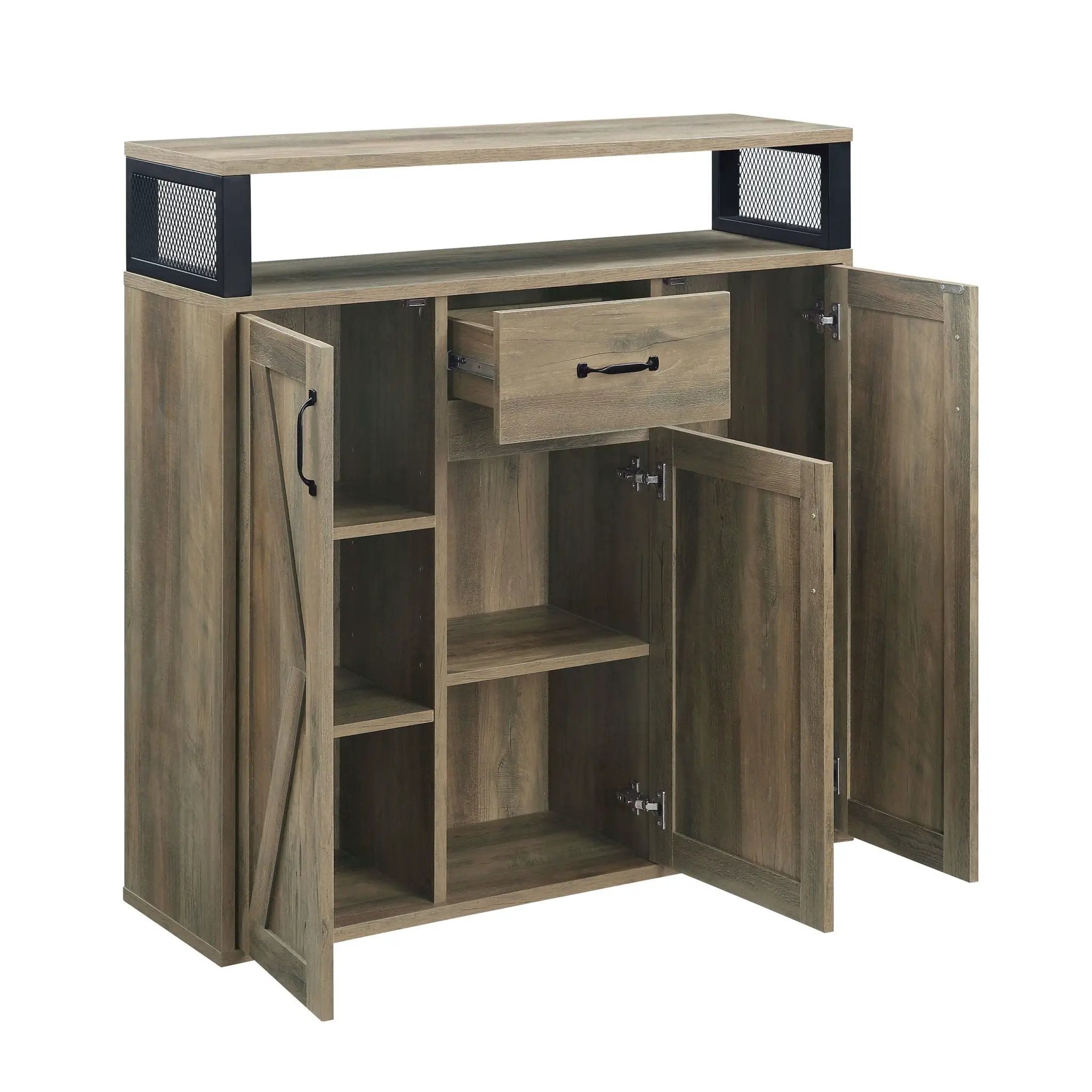 Abiram - Rustic Server - Oak by HouseOfZazla