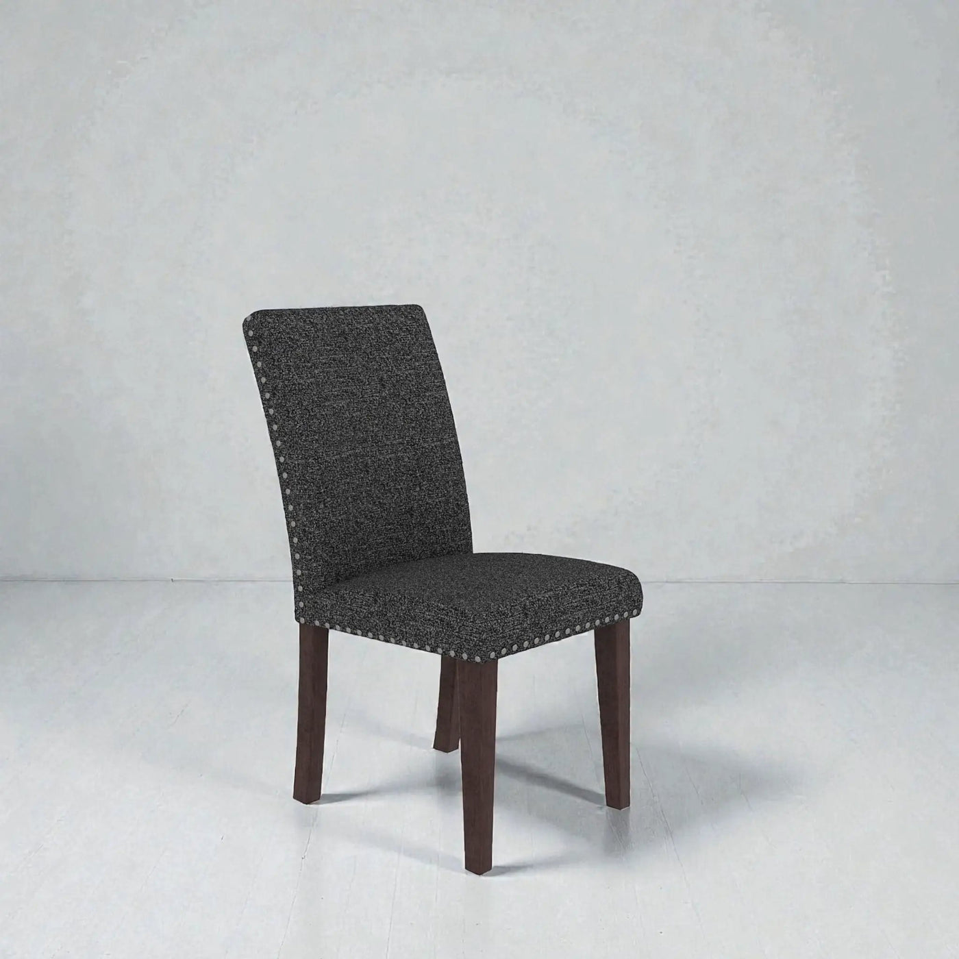 Upholstered Dining Chair With High Back Design (Set of 2) by HouseOfZazla