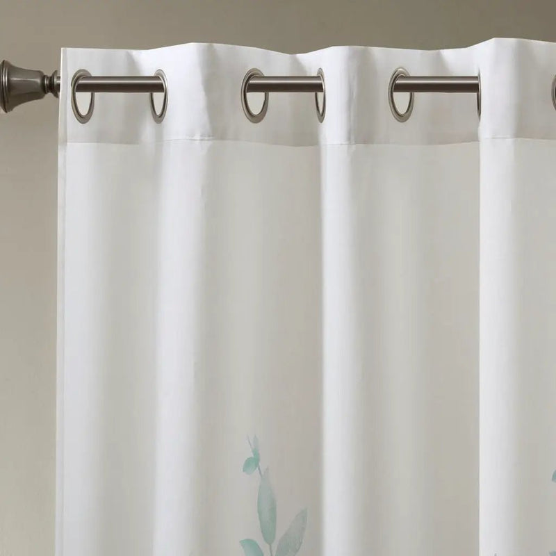 Burnout Printed Curtain Panel (Only 1 Pc Panel) by HouseOfZazla