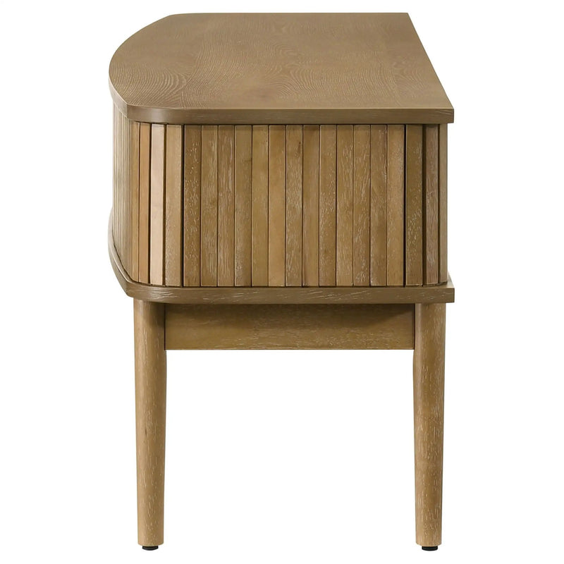 Croyden 71-inch TV Stand Media Console Weathered Natural by Unique Piece Furniture