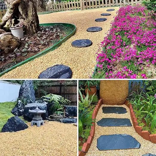 5lbs Peach Pebbles for Plants, 3/8inch Small Rocks for Succulent Cactus Plants, Natural Polished Pebbles, River Rocks for Plants, Vases, Garden by GreenHaven Gardens