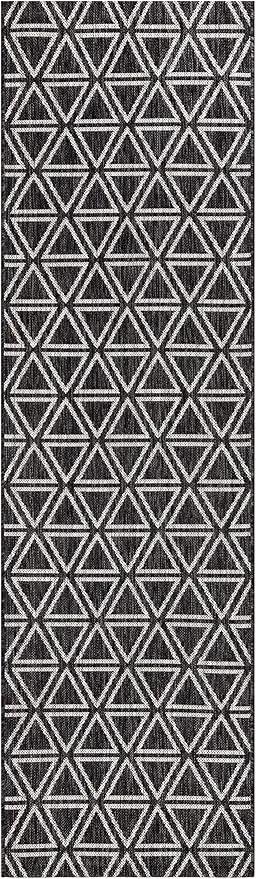 Keen Home Design Outdoor Runner Rug - 2x10 Washable Indoor/Outdoor Rug for Patio, Balcony, Kitchen, Garden, Beach, Deck and Porch. Size: 2'2" x 9'11" by GreenHaven Gardens