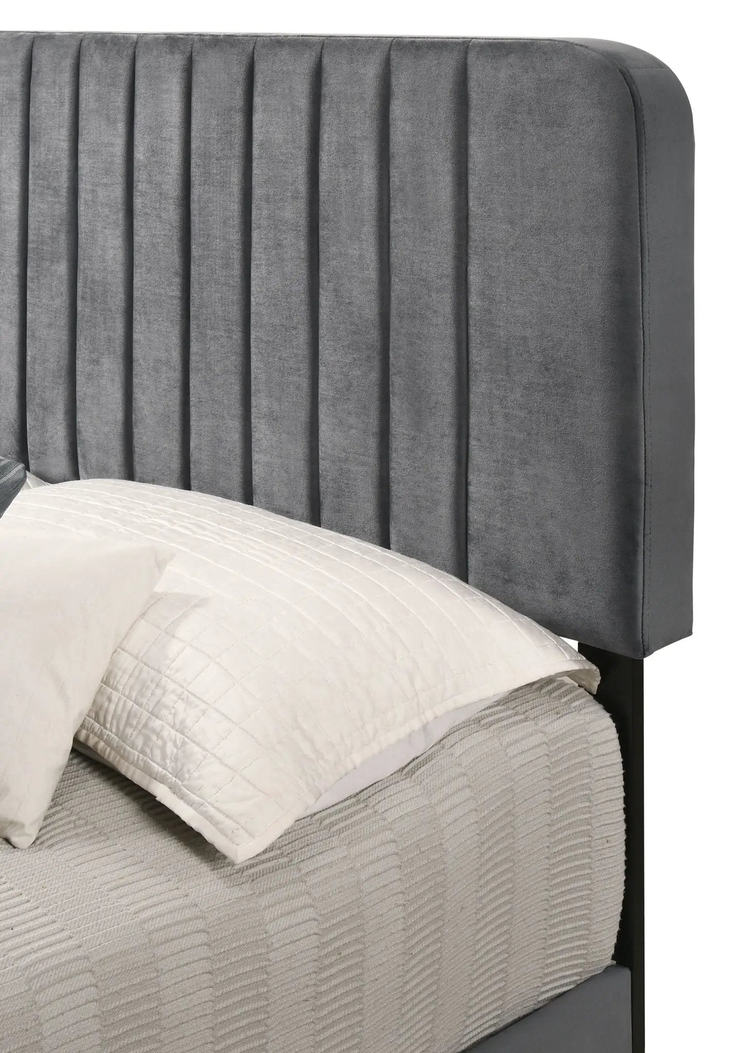 Channel Tufted Bed by Unique Piece Furniture