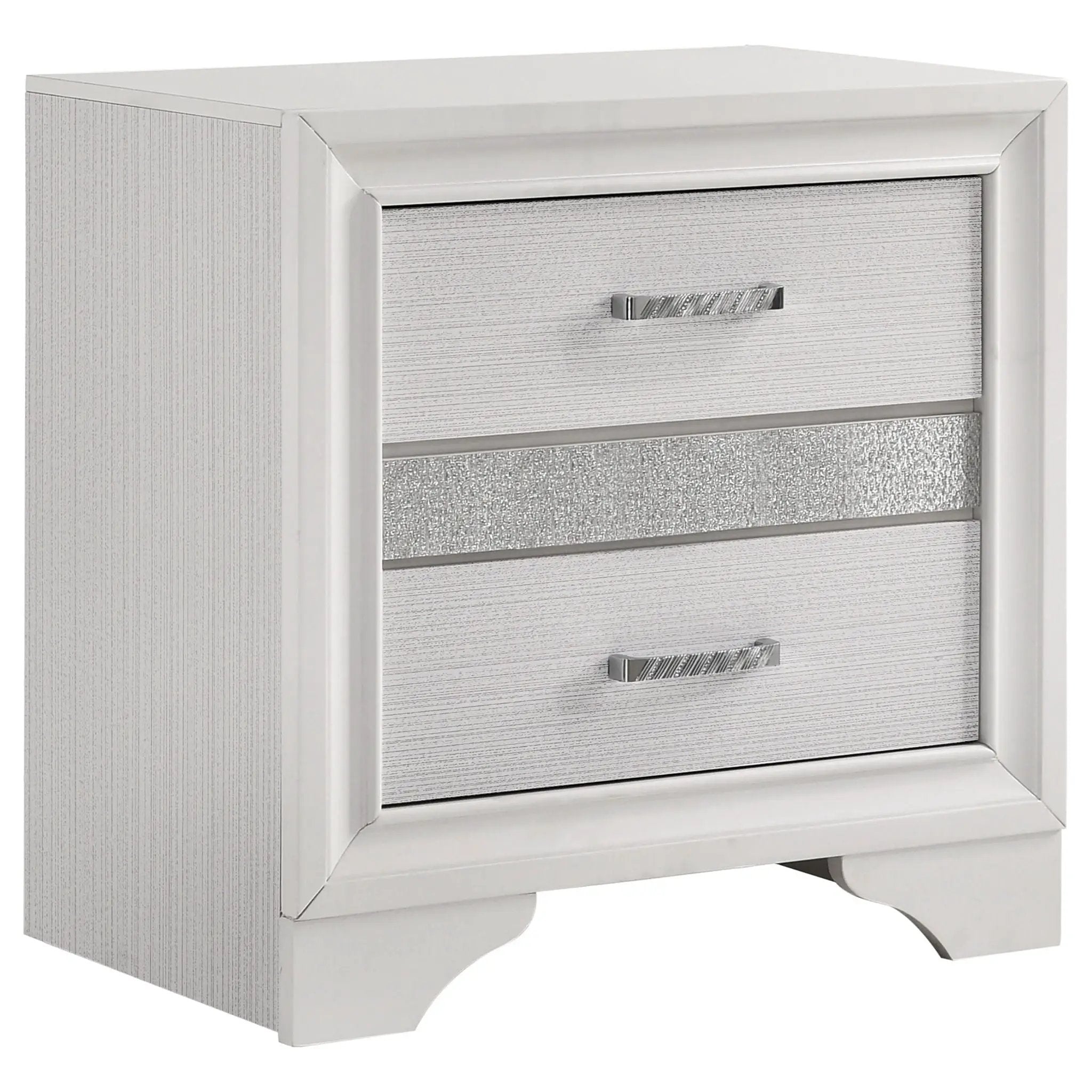 Miranda 4-piece Eastern King Bedroom Set White by Unique Piece Furniture