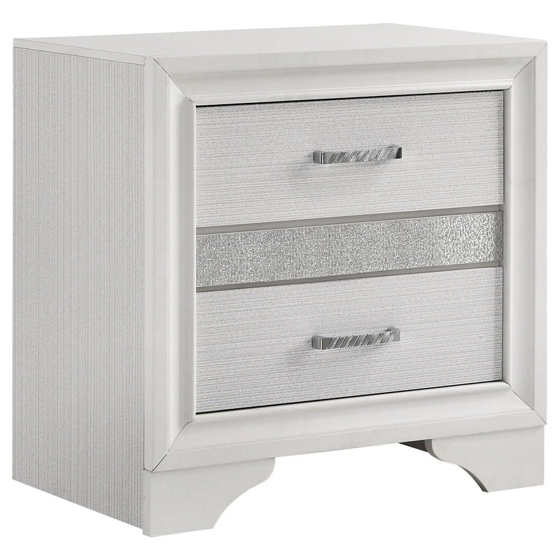 Miranda 4-piece Eastern King Bedroom Set White by Unique Piece Furniture