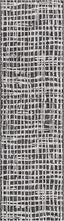 Keen Home Design Outdoor Runner Rug - 2x10 Washable Indoor/Outdoor Rug for Patio, Balcony, Kitchen, Garden, Beach, Deck and Porch. Size: 2'2" x 9'11" by GreenHaven Gardens