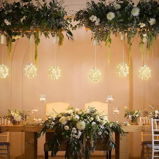 FURORA LIGHTING Ball String Lights Pack of 3, Waterproof 32 Micro LED Hanging Bubble Lights for Outdoor Party Wedding Garden Patio Yard Decor, Battery Included by GreenHaven Gardens