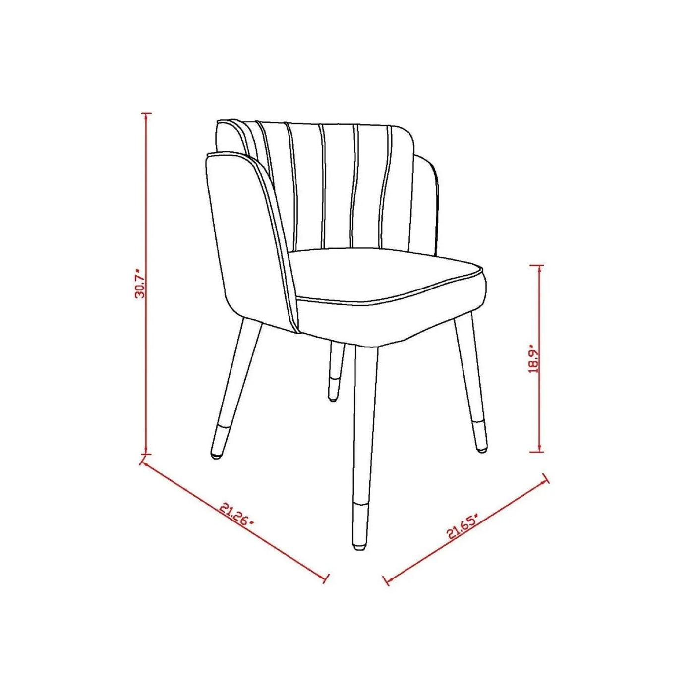 Zephyr - Dining Chair by HouseOfZazla