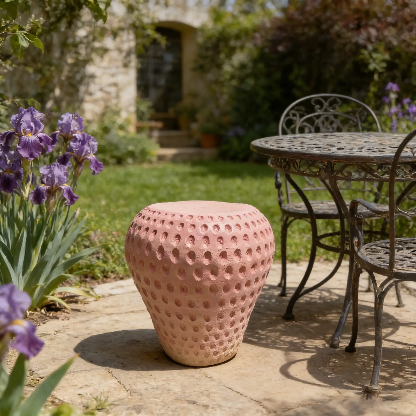 Strawberry Fruit Stool by HouseOfZazla