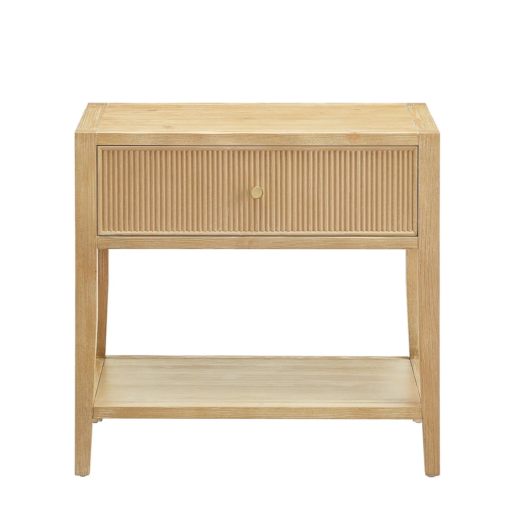 Finley - 1 Drawer Storage Nightstand by HouseOfZazla