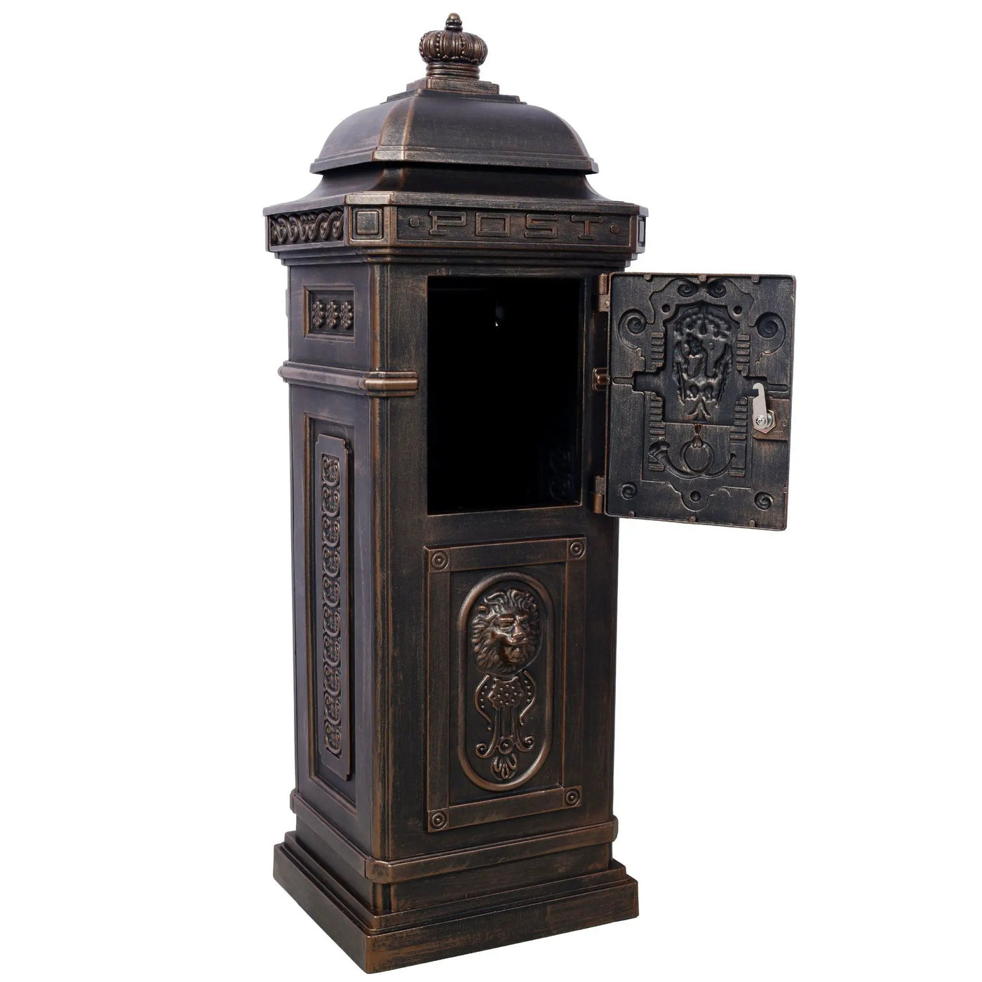 Mailboxs Residential Large-Capacity Letter Box, Rainproof Postbox Statue by HouseOfZazla