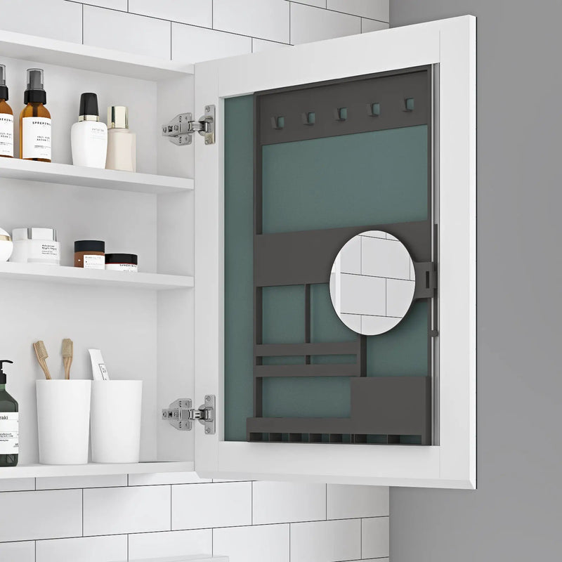 20'' W x 26'' H Frameless Mirror Medicine Cabinet by HouseOfZazla