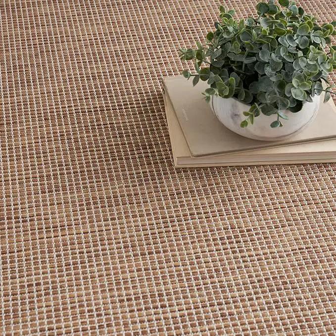 Nourison Home Positano Indoor/Outdoor Jute 9' x 12' Area Rug, Easy Cleaning, Non Shedding, Bed Room, Living Room, Dining Room, Backyard, Deck, Patio (9x12) by GreenHaven Gardens