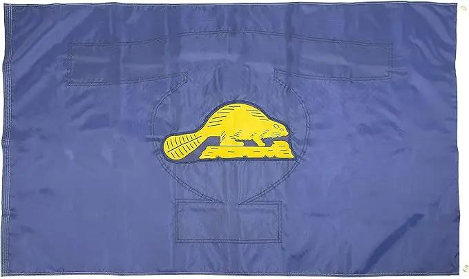 FlagSource Oregon Nylon State Flag, Made in the USA, 3x5' by GreenHaven Gardens