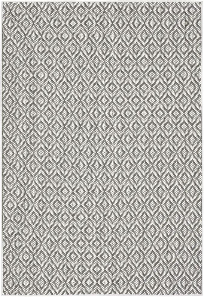 Home Dynamix Tripoli Lydia Modern Indoor/Outdoor Area Rug, Gray/Cream, 3'7"x5'2" Rectangle by GreenHaven Gardens