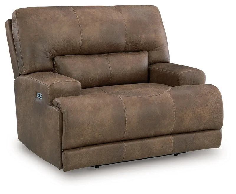 Beckley Place - Power Recliner With Adjustable Headrest - Earth by Unique Piece Furniture
