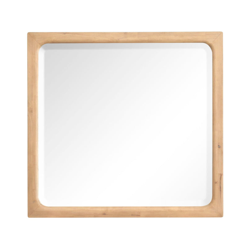 Somerset - Landscape Mirror - Butternut, photo 3 of 5
