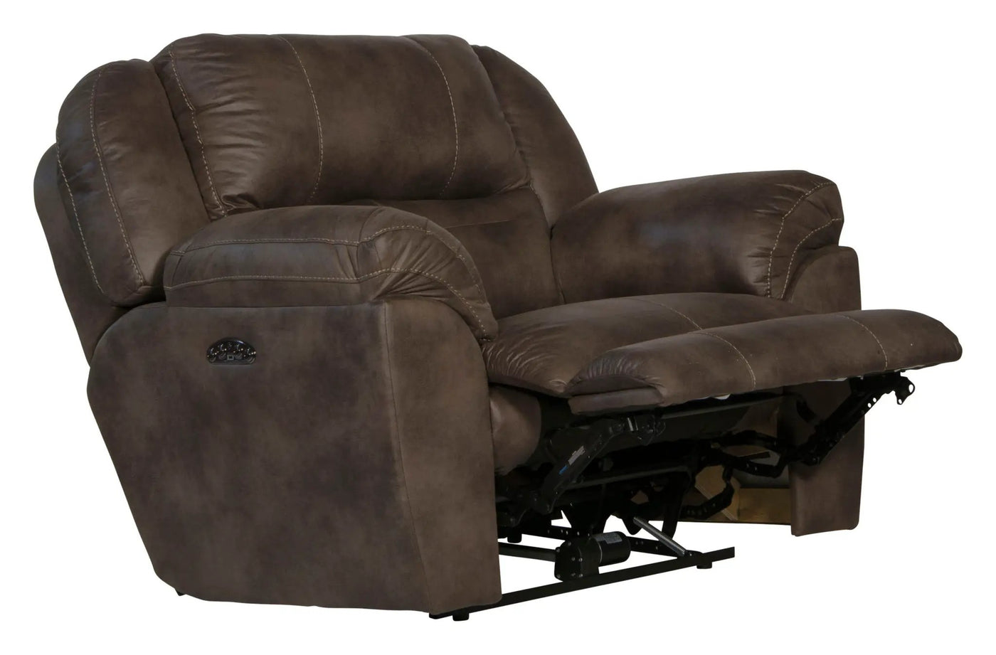 Ferrington - Power Lay Flat Recliner with Power Adjustable Headrest by Unique Piece Furniture