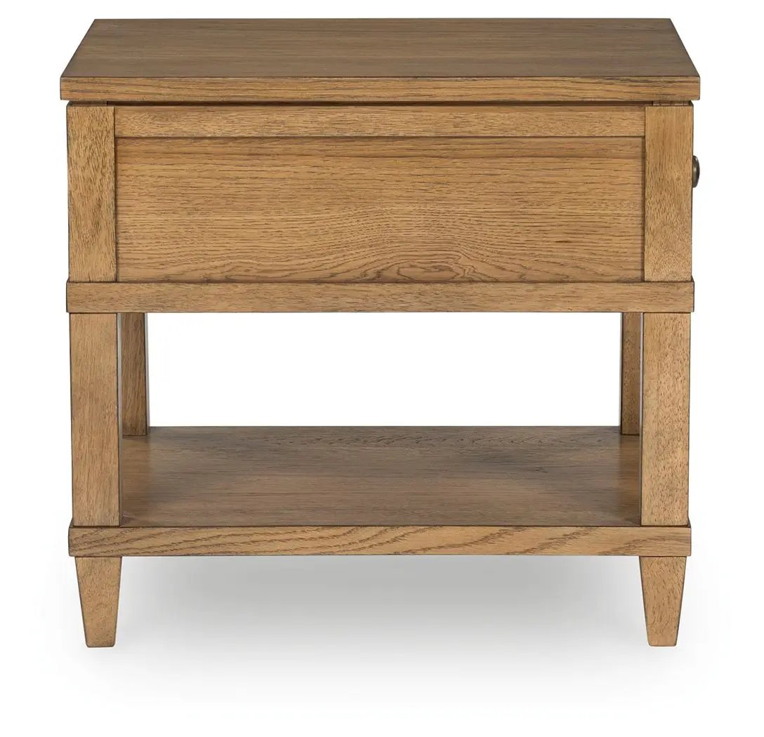 Sharlance - Rectangular End Table - Light Brown by Unique Piece Furniture