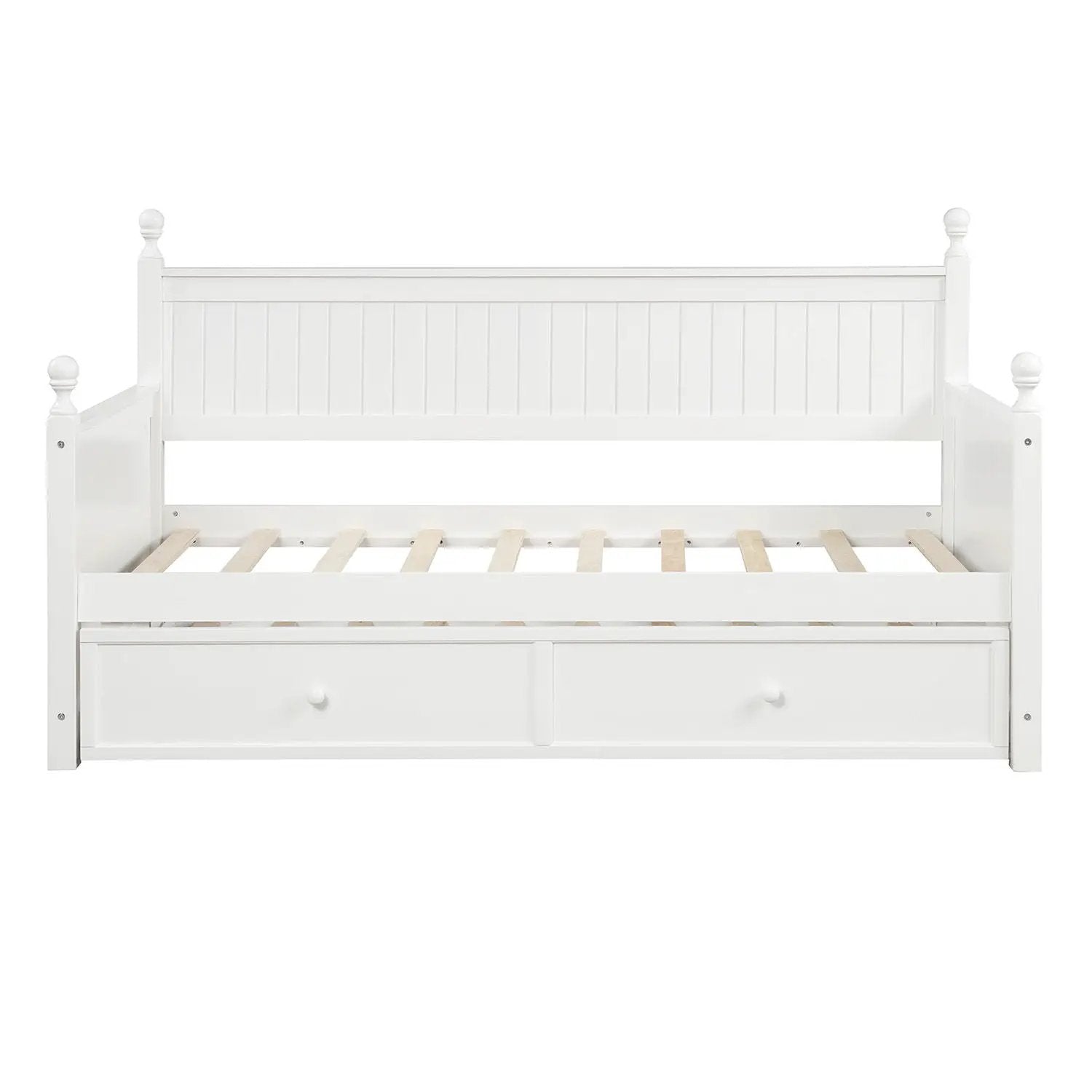 Twin Size Daybed & Twin Size Trundle - White by Unique Piece Furniture