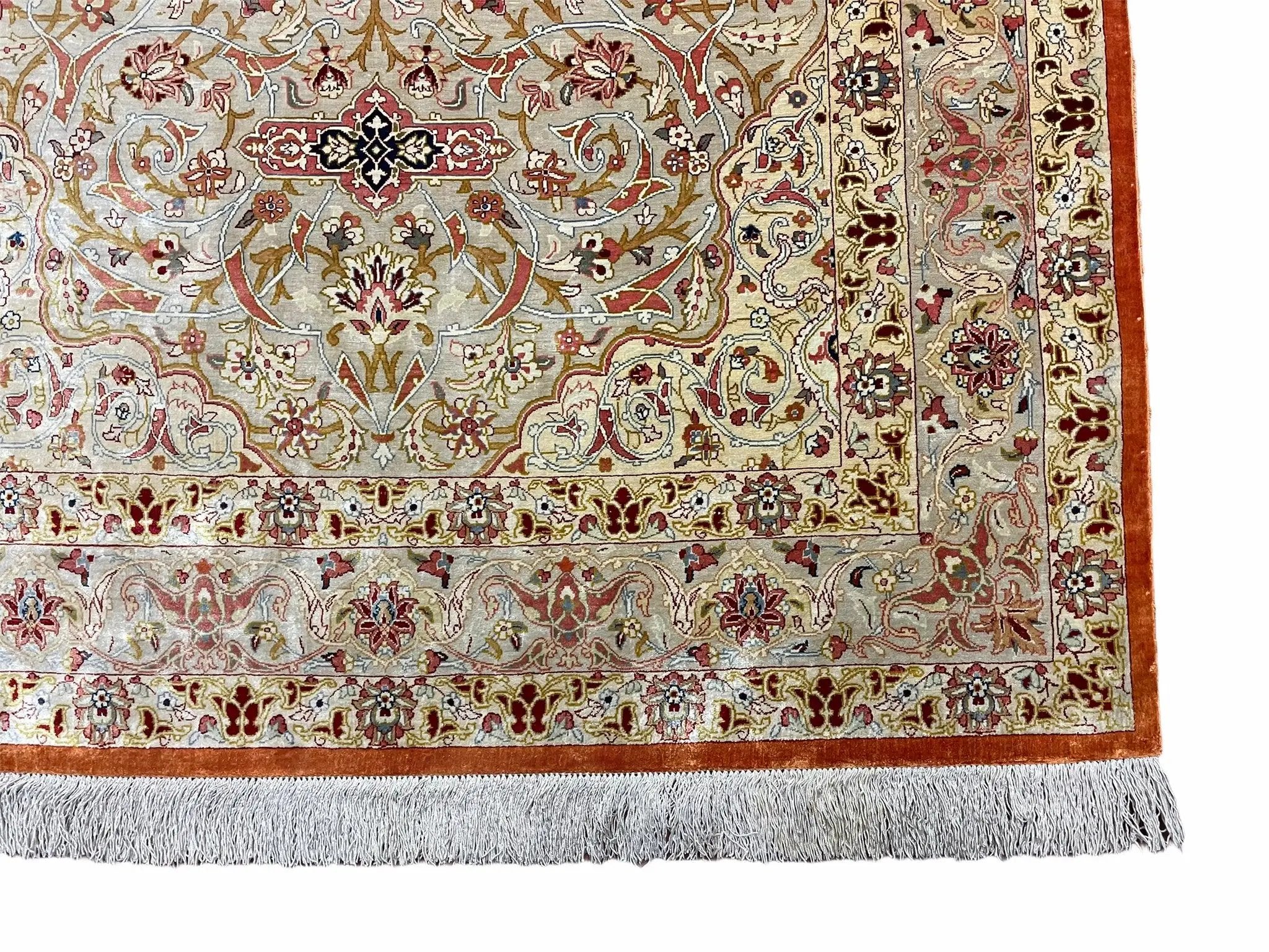 3' X 5' Vintage Fine Handmade Turkish Oriental Silk Rug 900 KPSI Wow by Jewel Rugs