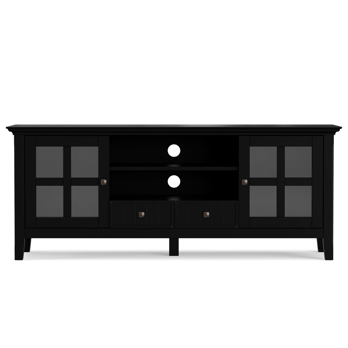 Solid Wood TV Media Stand with Drawers and Cabinets - Multiple Colors, photo 16 of 27