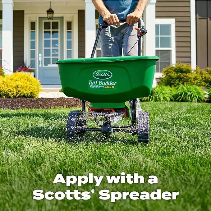 Scotts Green Max Lawn Food, Lawn Fertilizer Plus Iron Supplement for Greener Grass in 3 Days, 5,000 sq. ft., 16.67 lbs. by GreenHaven Gardens