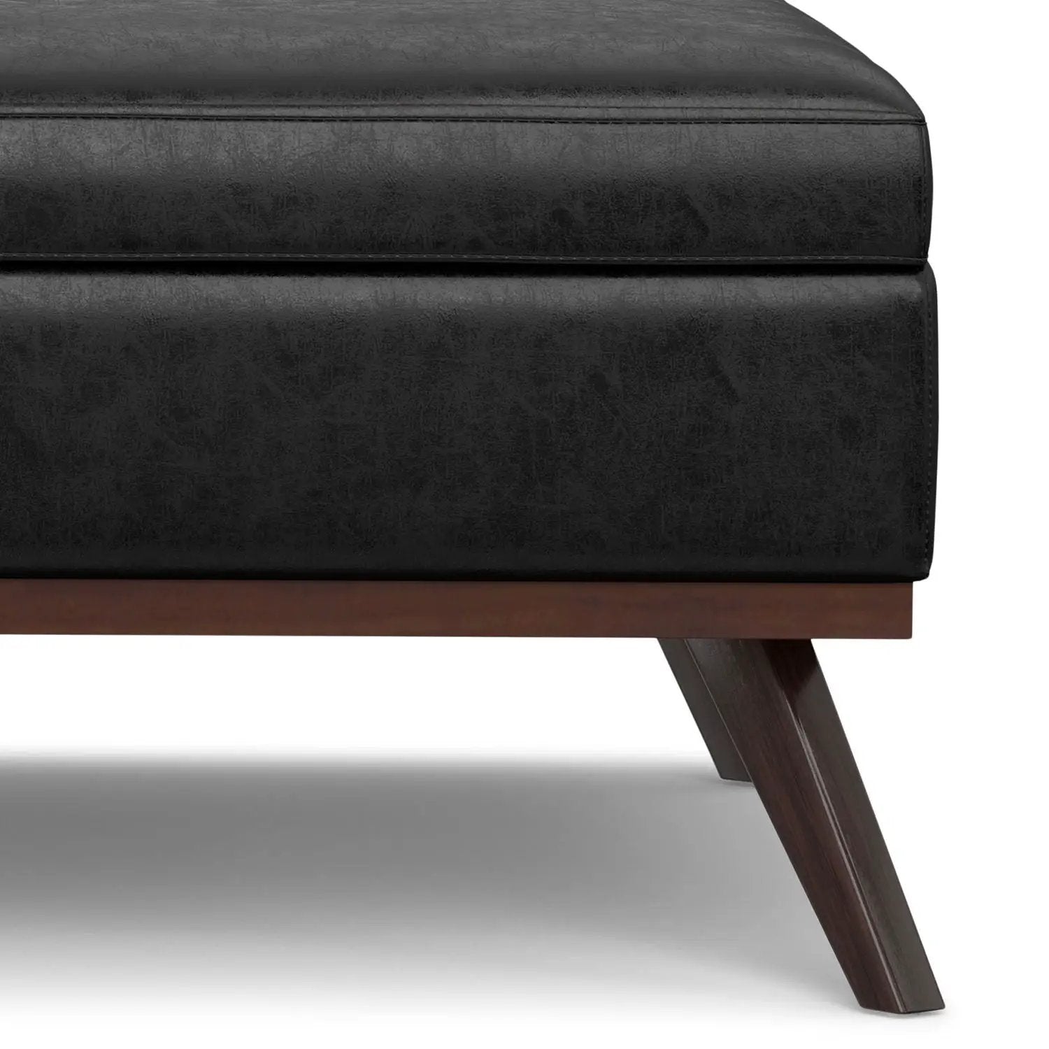 Owen - Multifunctional Square Coffee Table Storage Ottoman by HouseOfZazla