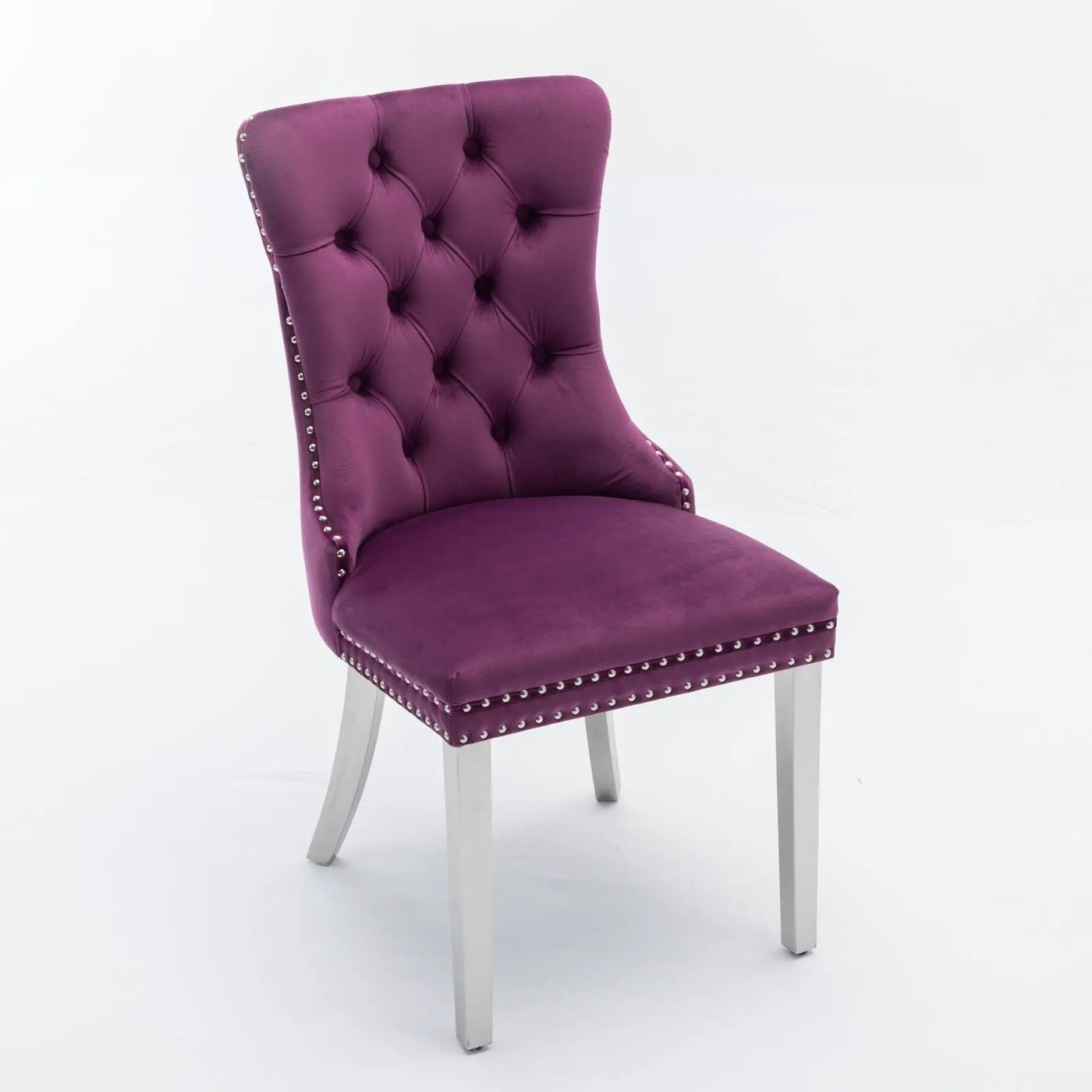 Nikki - Contemporary Upholstered Dining Chair (Set of 2) by HouseOfZazla