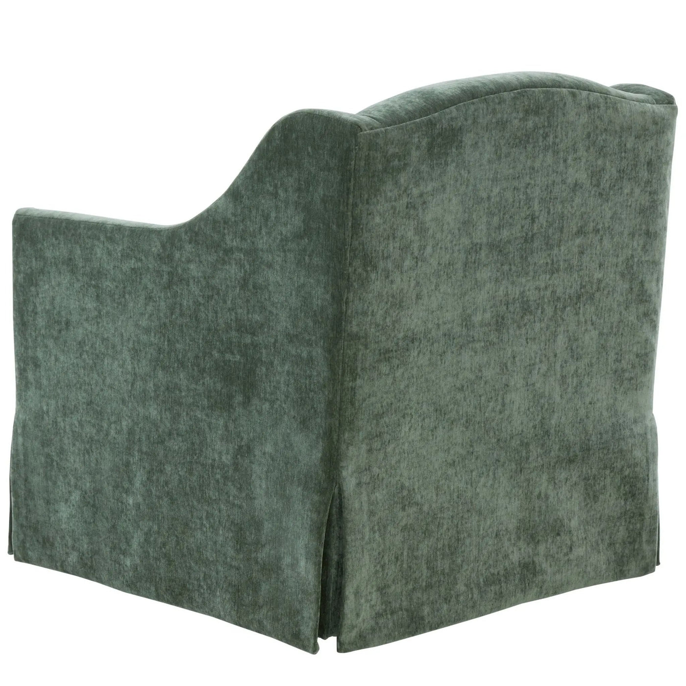 Luisa - Skirted Swivel Accent Chair by HouseOfZazla