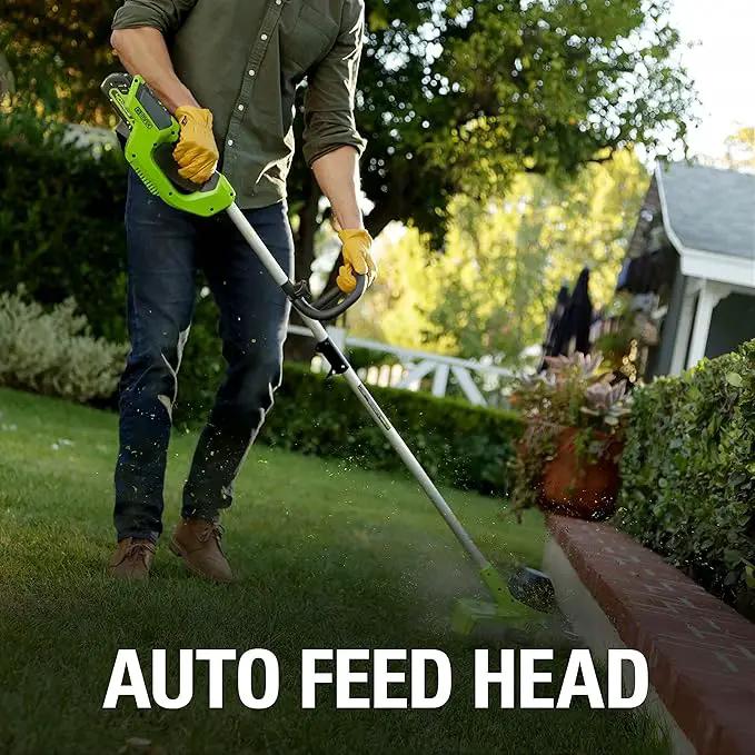 Greenworks 40V 12-Inch Cordless String Trimmer, Battery and Charger Not Included, BST4000 by GreenHaven Gardens
