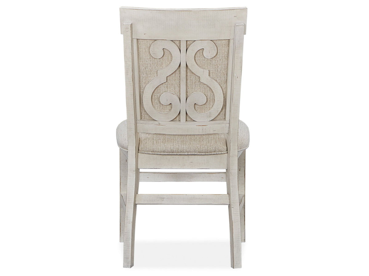 Bronwyn - Dining Side Chair With Upholstered Seat (Set of 2) - Alabaster, photo 5 of 7