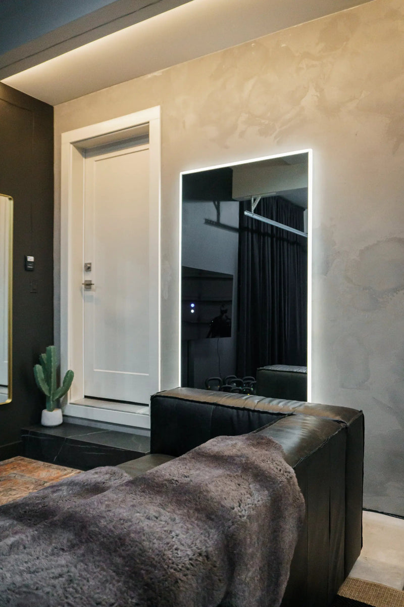 Zeek 72"x36" Backlit LED Rectangular Bathroom Wall Mirror For Double Vanity MA7236 by ZEEK