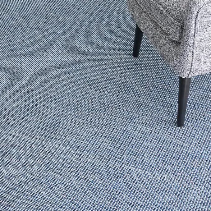 Nourison Positano Indoor-Outdoor Navy Blue 8' x 10' Area Rug, Easy Cleaning, Non Shedding, Bed Room, Living Room, Dining Room, Backyard, Deck, Patio (8x10) by GreenHaven Gardens