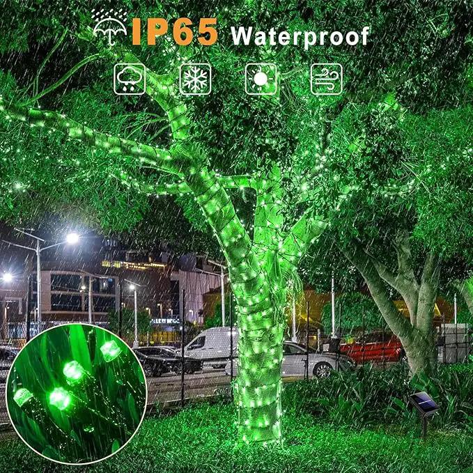 2 Pack Solar String Lights for Outside, Each 79Ft 240 LED Solar Lights Outdoor, 8 Modes Waterproof Solar Powered Fairy Twinkle Light for Backyard Patio Tree Party Garden Decoration, Green by GreenHaven Gardens