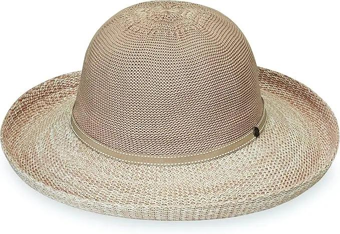 Wallaroo Women’s Victoria Two-Toned Sun Hat – UPF 50+ Sun Protection, Wide Brim, Adjustable, Cotton Lining, Summer Holiday by GreenHaven Gardens