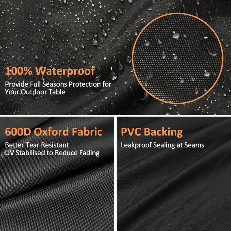 Grill Cover for Pit Boss Memphis Ultimate and Smoke Hollow PS9900 DG1100S 4 in1 Combo Grill, 600D 79" Heavy Duty Waterproof Cover for GC7000 Gas/Charcoal Grill by GreenHaven Gardens