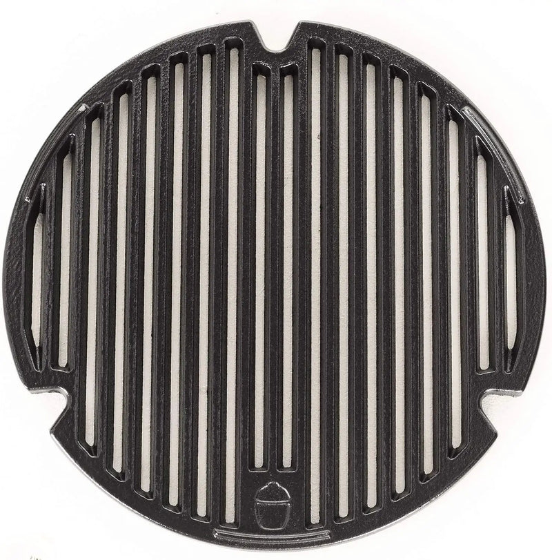 Kamado Joe KJ13RH 13.5 inch Portable Charcoal Grill, Blaze Red - Includes KJ15080420 Grill Cover, Black & Cast Iron Sear Plate (KJ15090620) for Classic Joe and Joe Jr Grills by GreenHaven Gardens