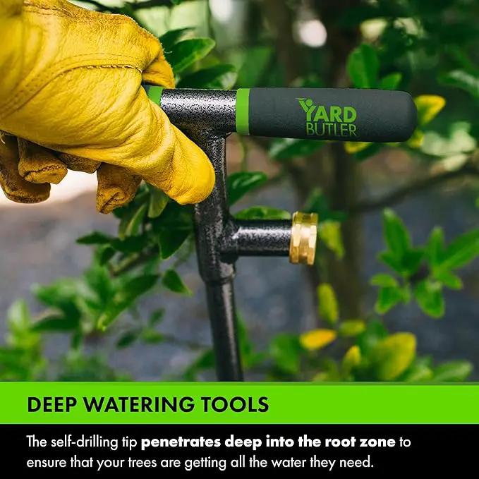 Yard Butler Deep Root Irrigator - Unique Gardening Tool for Irrigation - Deliver Water Directly to Plant Roots - Promote Healthy Growth & Minimize Water Waste - Easy-to-Use Gardening Supplies by GreenHaven Gardens