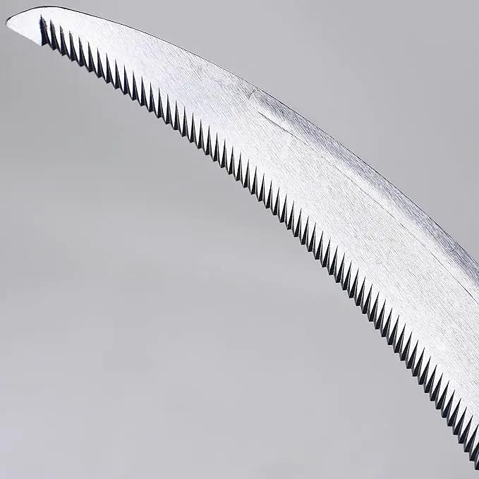 KAKURI Japanese Sickle Garden Tool 6.7" [Serrated Blade] Made in Japan, Garden Sickle for Harvesting and Weeding, Razor Sharp Japanese Stainless Steel Blade by GreenHaven Gardens