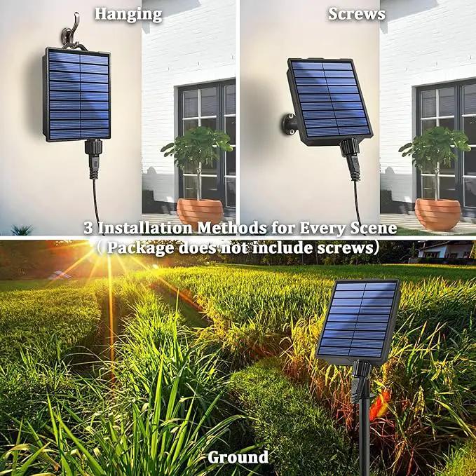 2-Pack 200FT Solar String Lights for Outside, 600 LED Extra-Bright Solar Light Outdoor with 19 Modes & Timer, Waterproof Fairy Solar Lights for Garden Patio Tree Christmas Decorations (Blue), 2021B by GreenHaven Gardens